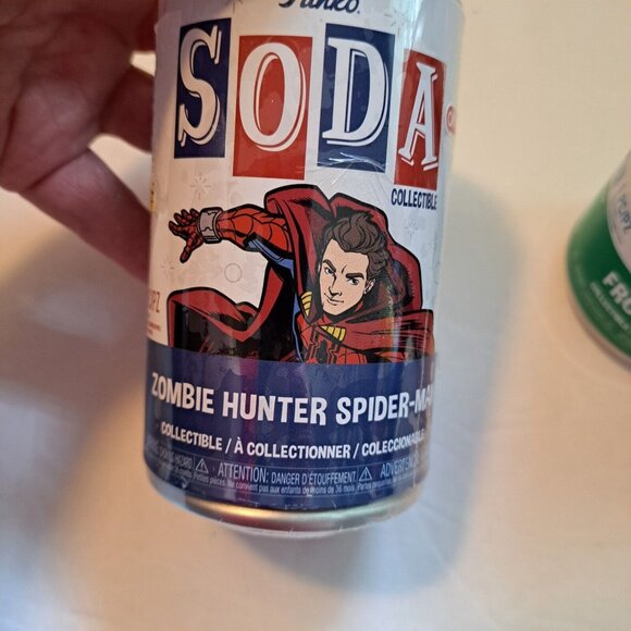 3 NEW Funko Soda Marvel T'Challa Star-Lord Frost Giant Loki Spider-Man UNOPENED - Picture 4 of 6